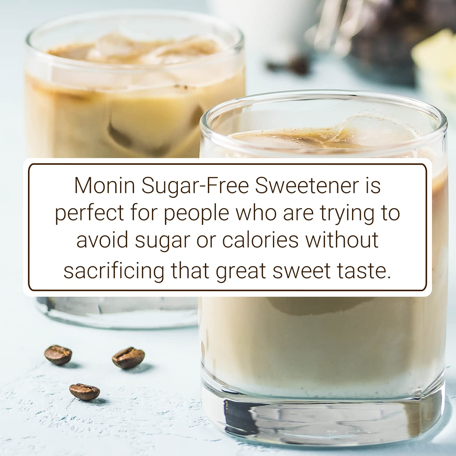 Monin Sugar Free Sweetener - 1L Plastic Bottle
