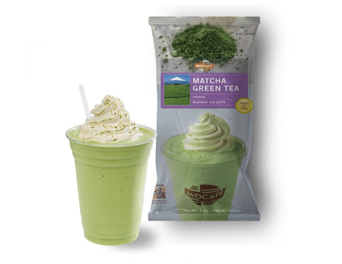 MoCafe - Matcha Green Tea - Premium Tea Latte - 3 lb. Bulk Bag