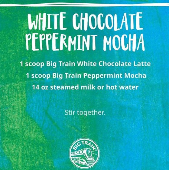 Big Train Blended Ice Coffee - 3.5 lb. Bulk Bag: White Chocolate Latte