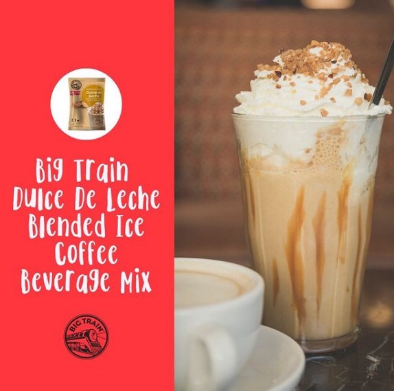 Big Train Blended Ice Coffee - 3.5 lb. Bulk Bag: Dulce De Leche
