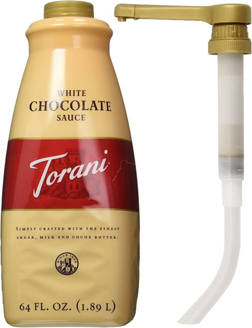 Torani 1/2 oz Sauce Pump for 64oz Bottle