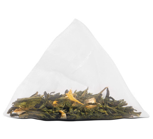 Two Leaves Tea - Box of 100 Tea Sachets: Organic Orange Sencha