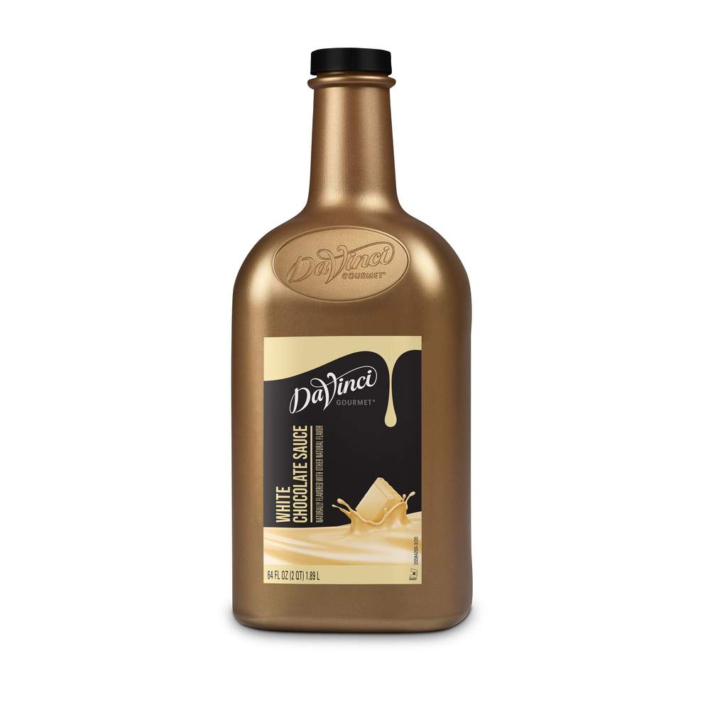 Davinci Gourmet Sauce - 64 oz Plastic Bottle: White Chocolate