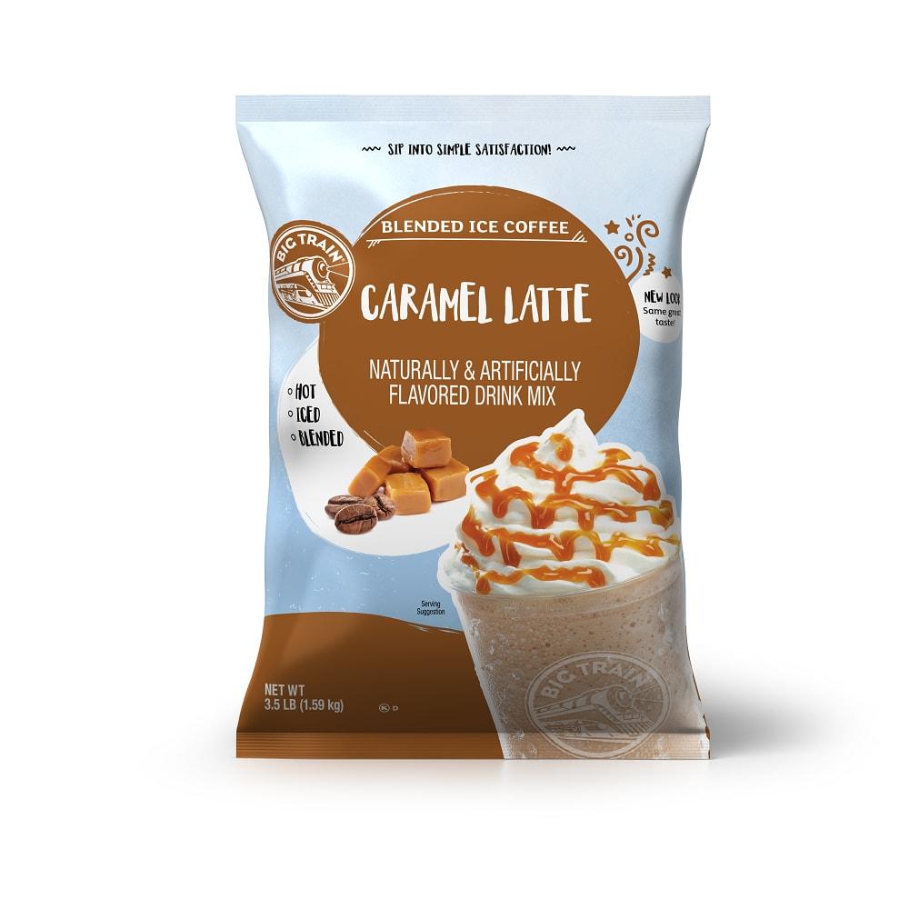 Big Train Blended Ice Coffee - 3.5 lb. Bulk Bag: Caramel Latte