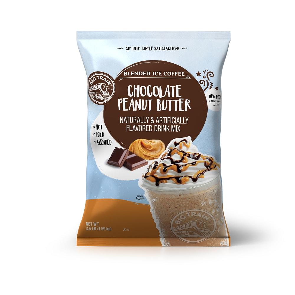 Big Train Blended Ice Coffee - 3.5 lb. Bulk Bag: Chocolate Peanut Butter