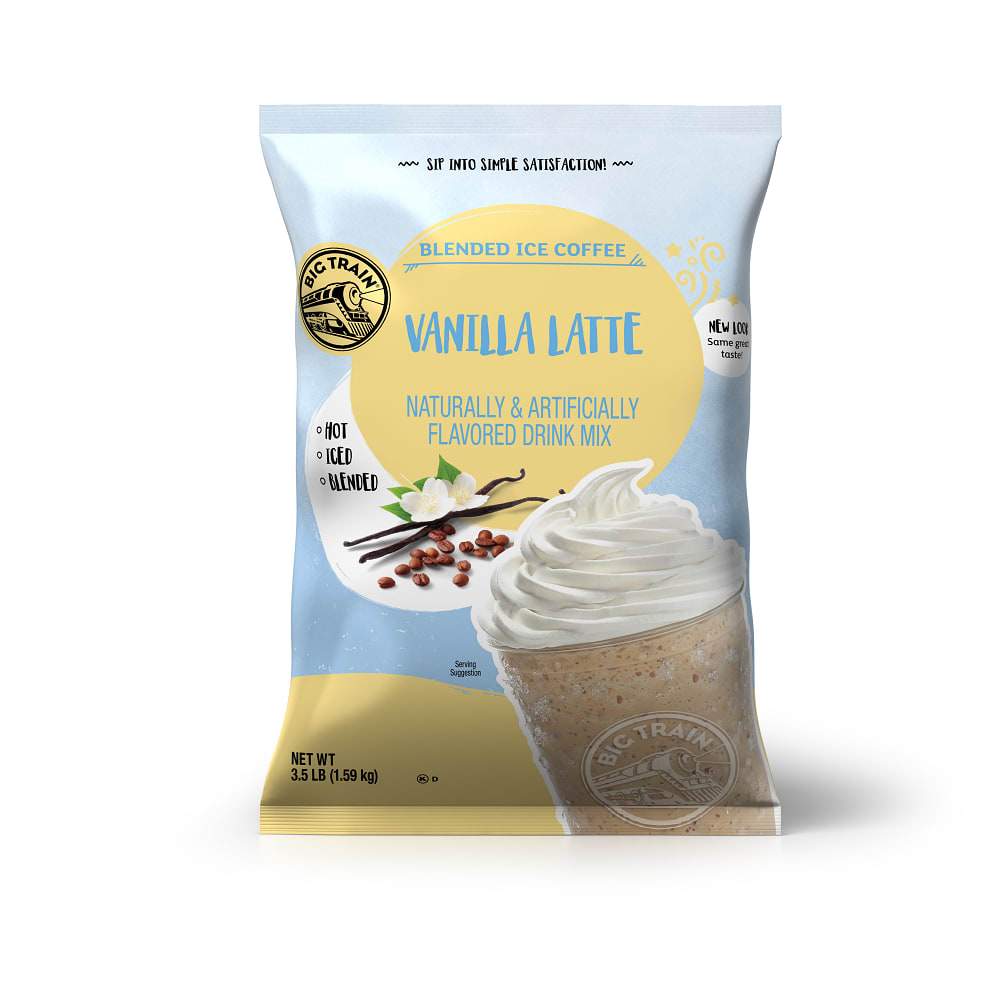 Big Train Blended Ice Coffee - 3.5 lb. Bulk Bag: Vanilla Latte