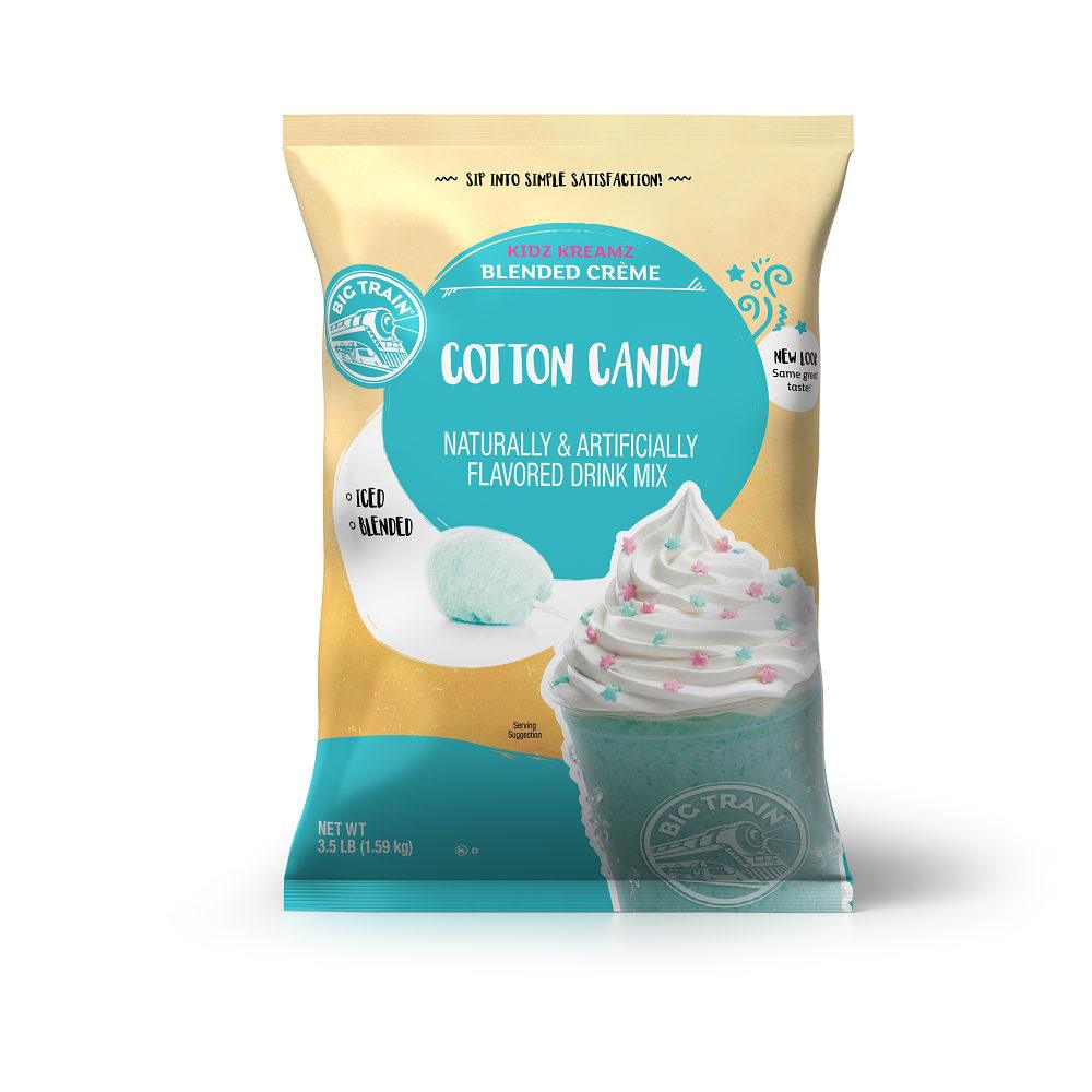Big Train Blended Ice Creme -  3.5 lb. Bulk Bag: Cotton Candy