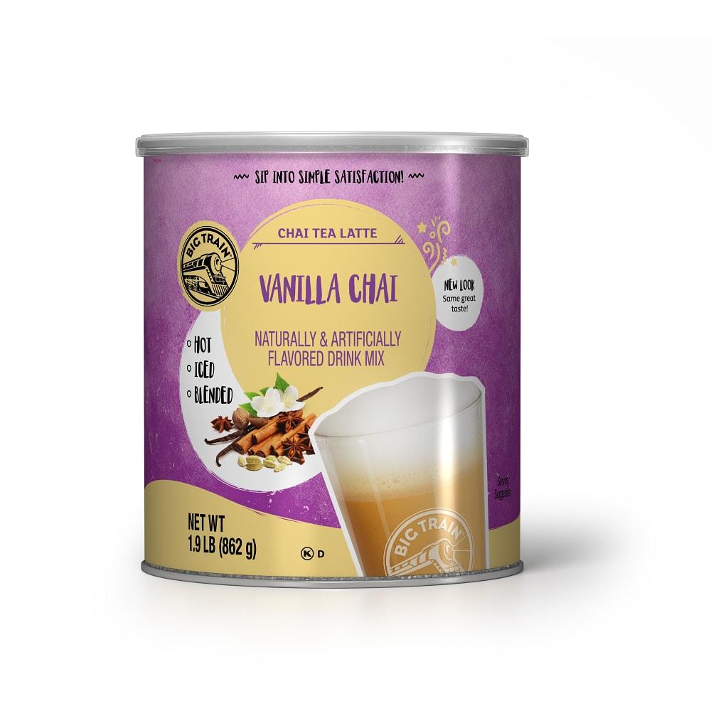 Big Train Chai Tea - 1.9 lb. Can: Vanilla