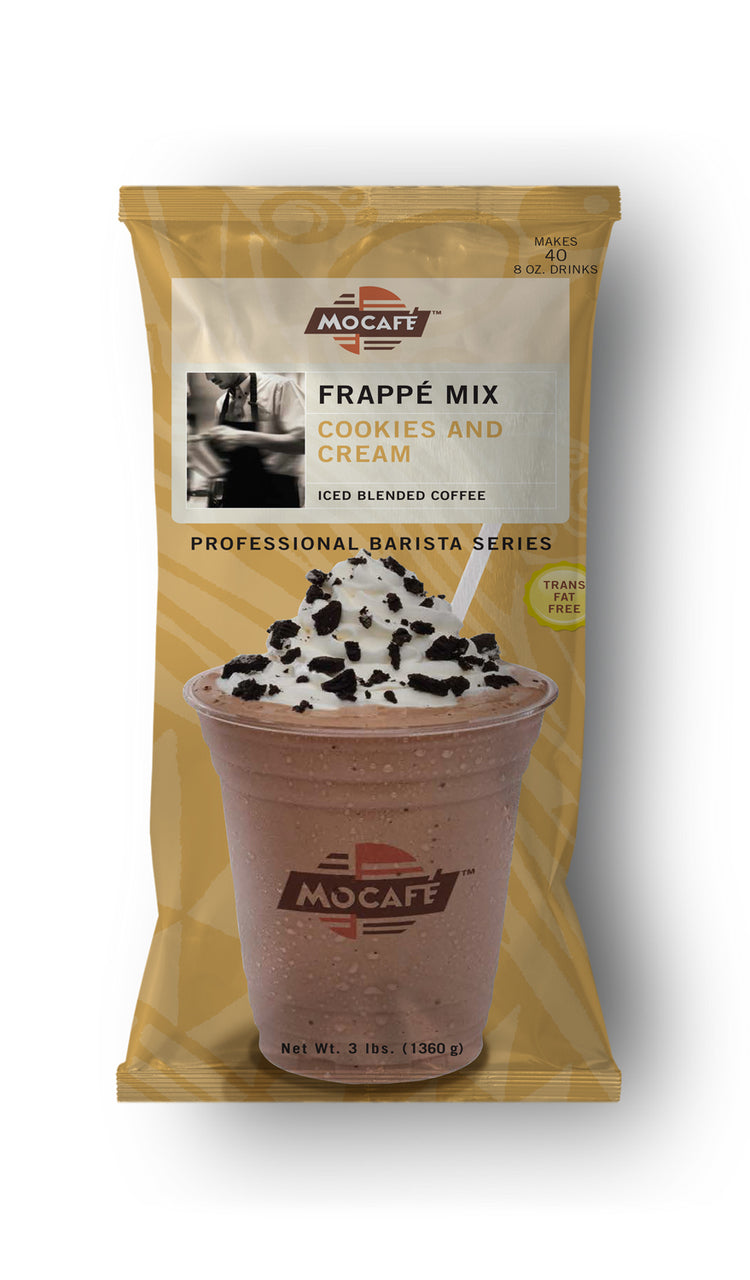 MoCafe - Blended Ice Frappes - 3 lb. Bulk Bag: Cookies & Cream