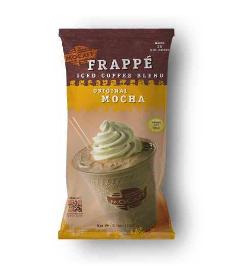 MoCafe - Blended Ice Frappes - 3 lb. Bulk Bag: Original Mocafe Mocha