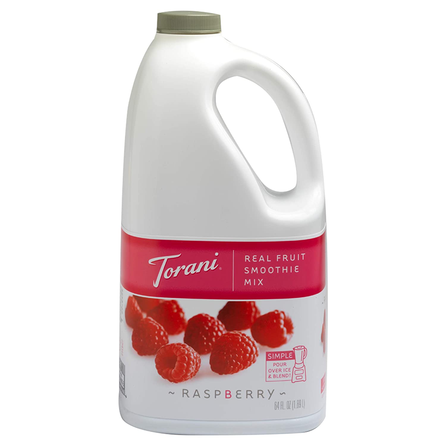 Torani Real Fruit Smoothies - 64oz Jug: Raspberry