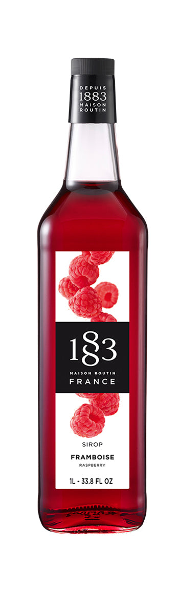 1883 Classic Flavored Syrups - 1L Plastic Bottle: Raspberry