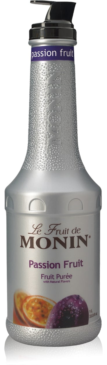 Monin Fruit Puree - 1L Plastic Bottle: Passion Fruit