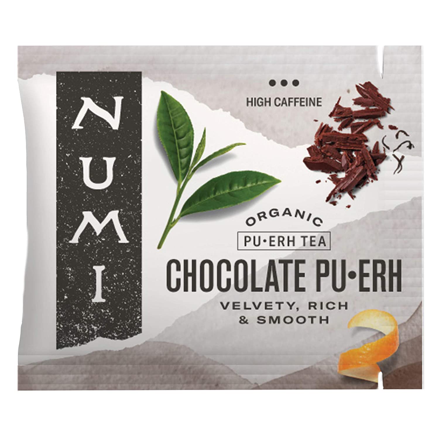 Numi Chocolate Pu-erh Organic Tea - 100 ct bulk box
