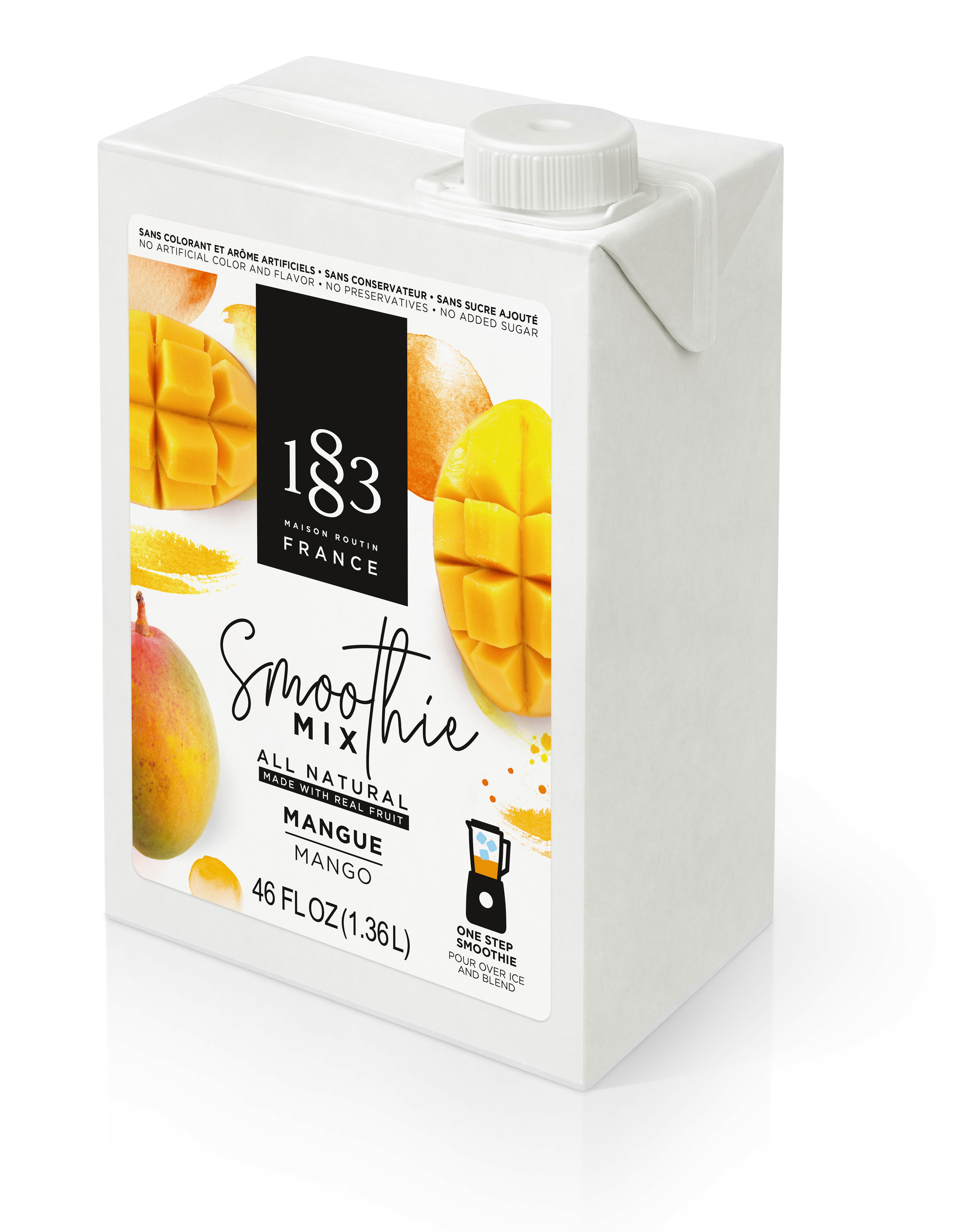 1883 Smoothie Mix - 46oz Carton: Mango