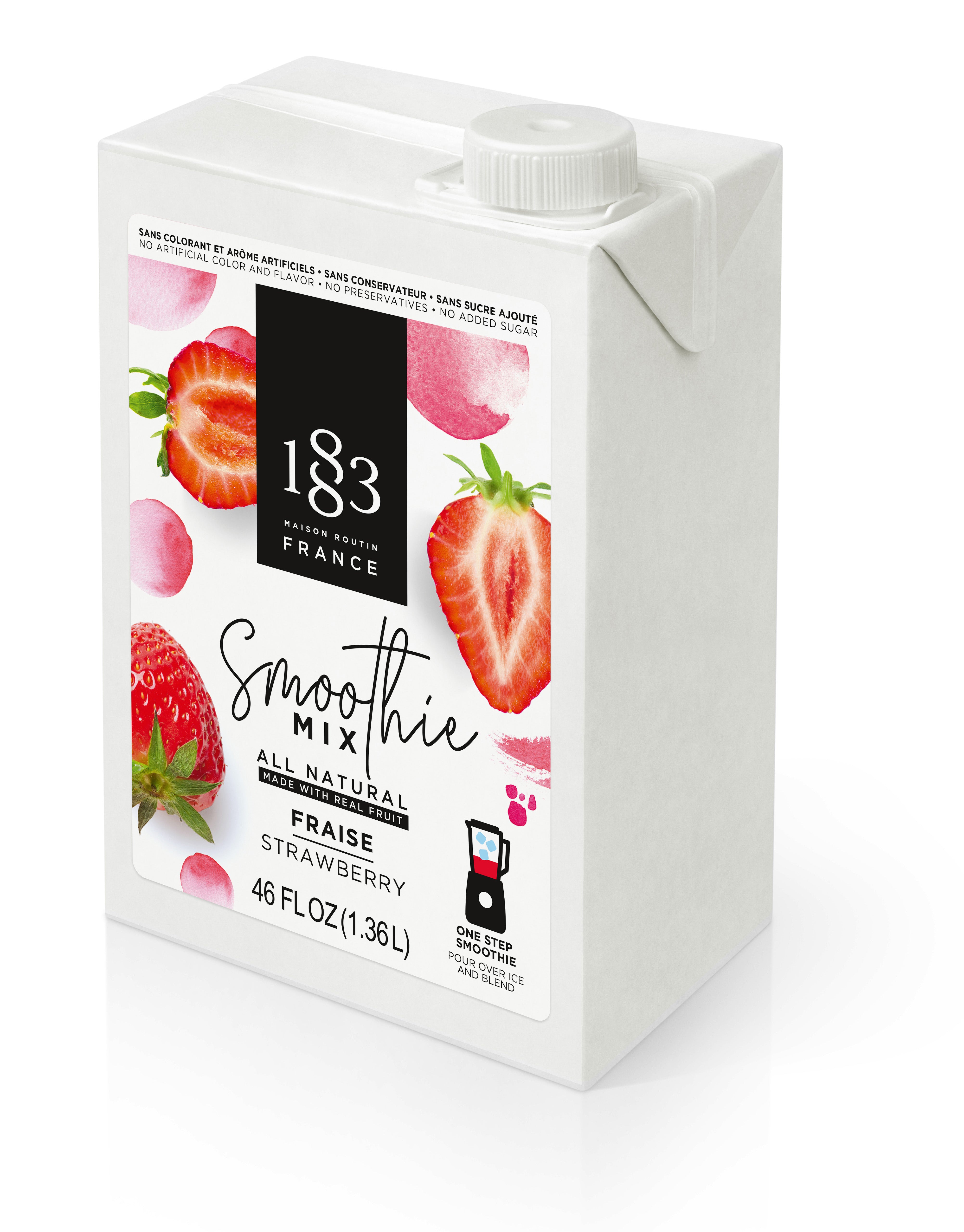 1883 Smoothie Mix - 46oz Carton: Strawberry