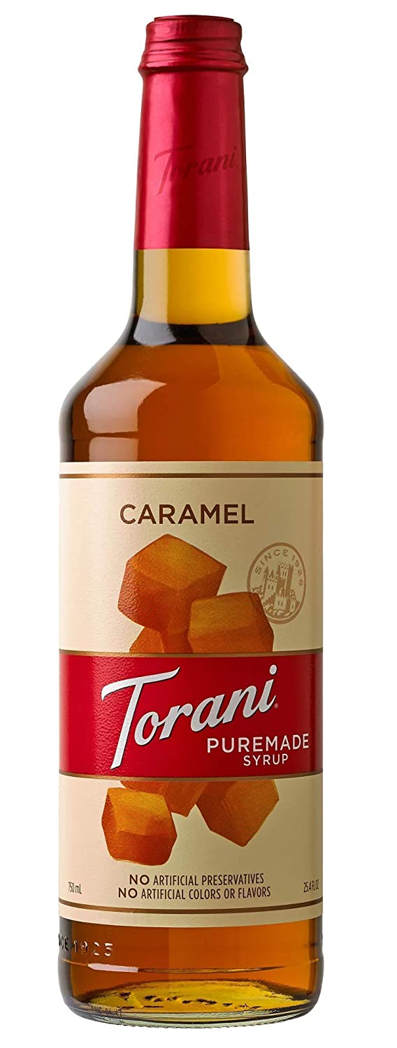 Torani Puremade Flavor Syrup - 750ml Plastic Bottle: Caramel