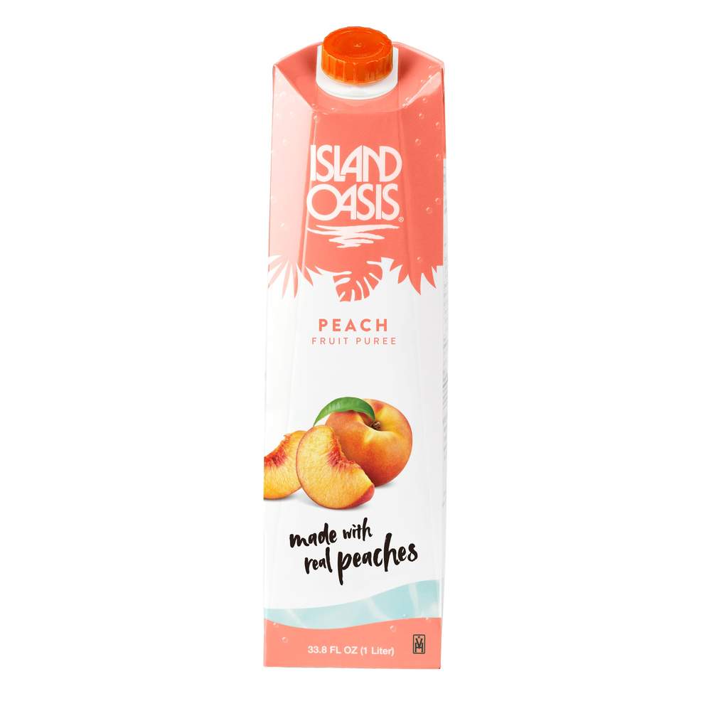 Island Oasis: 1L Shelf Stable Carton: Peach