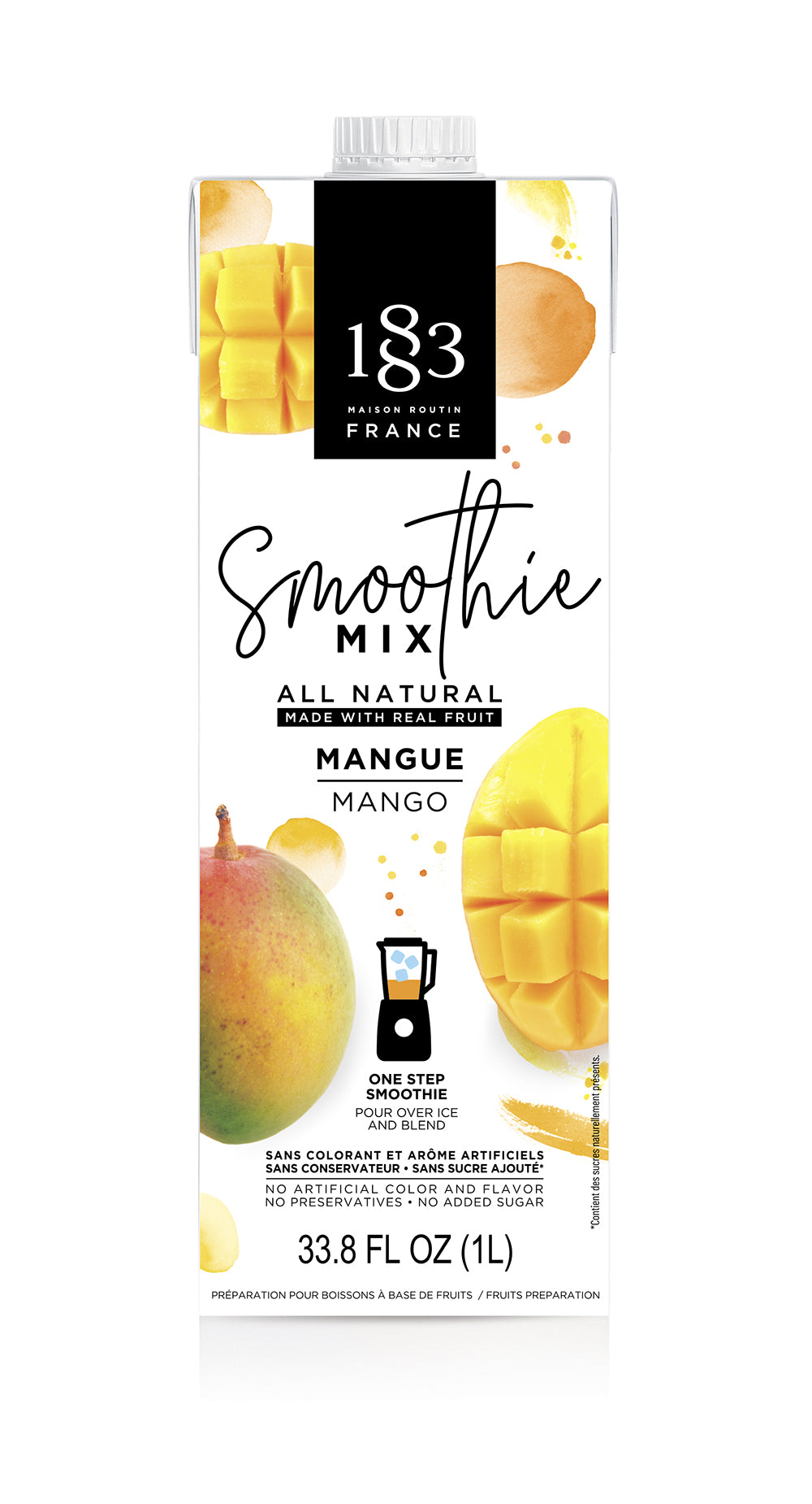 1883 Smoothie Mix - 1L Carton: Mango
