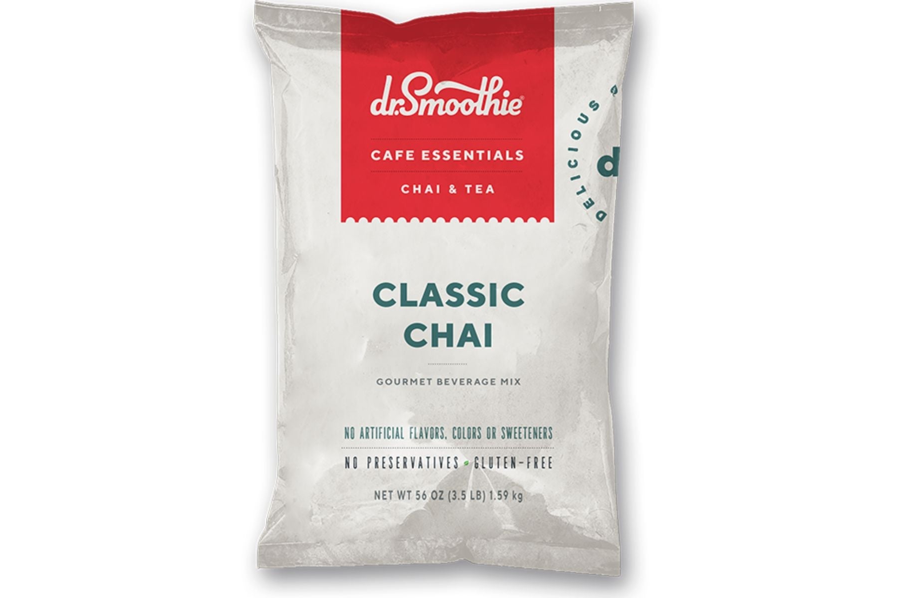 Dr. Smoothie Cafe Essentials Chai & Tea - 25lb Bulk Box: Classic Chai