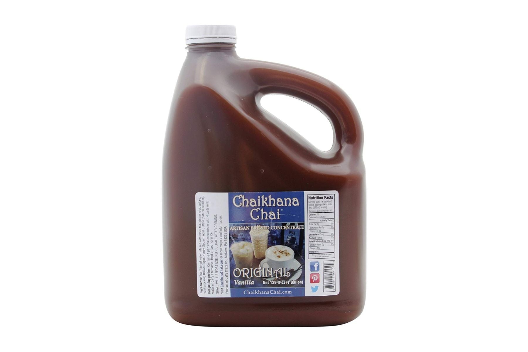 Chaikhana Chai - 75 oz. Jug: Original Vanilla