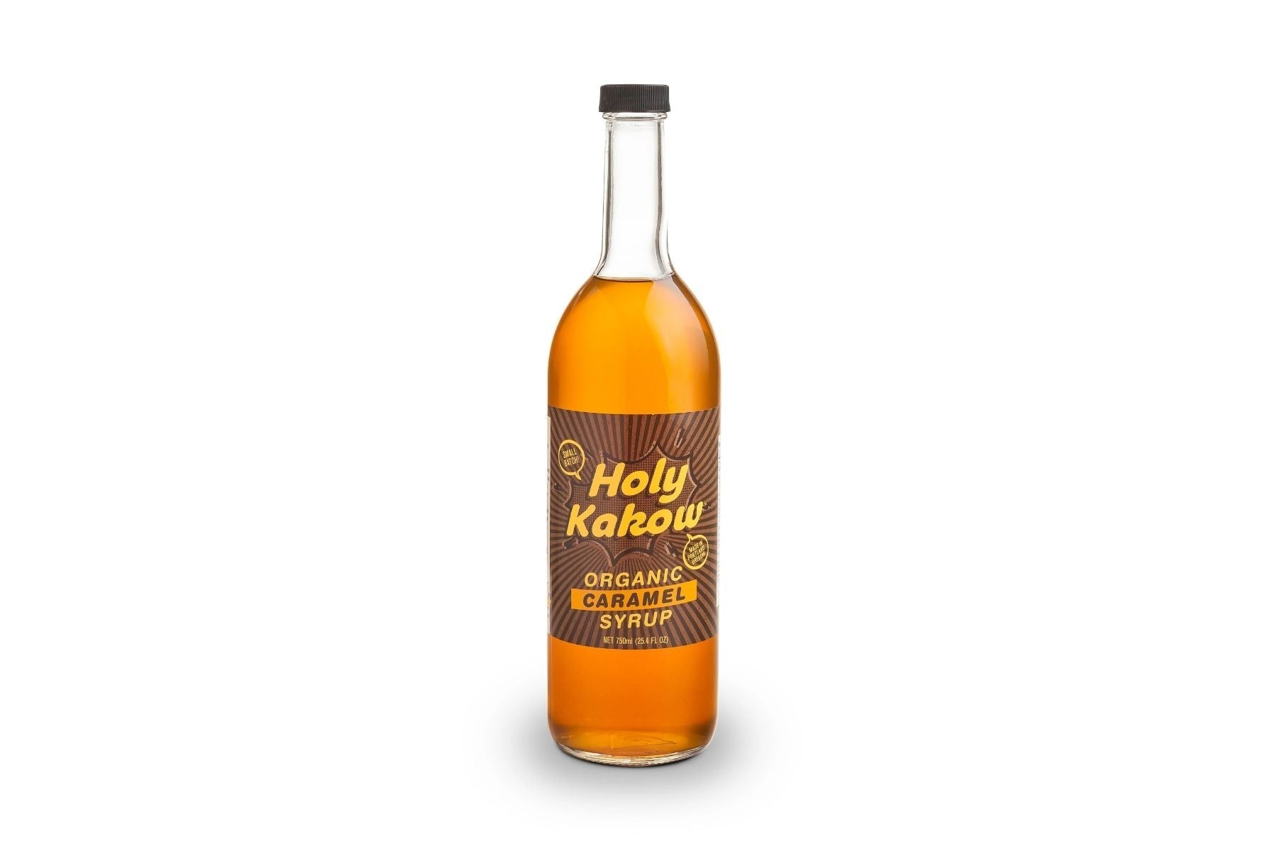 Holy Kakow - 750ml Syrup Bottle: Organic Caramel