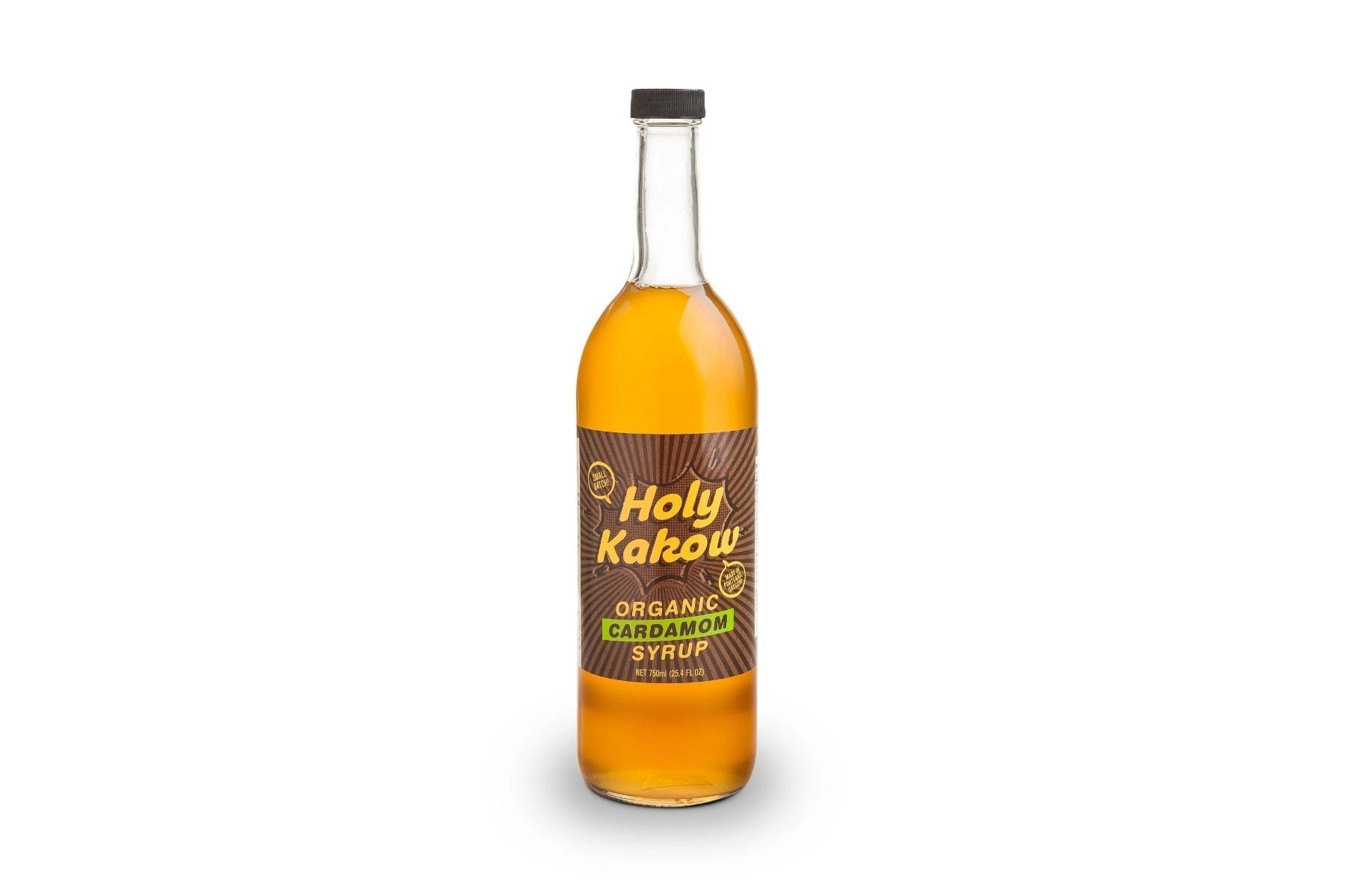 Holy Kakow - 750ml Syrup Bottle: Organic Cardamom