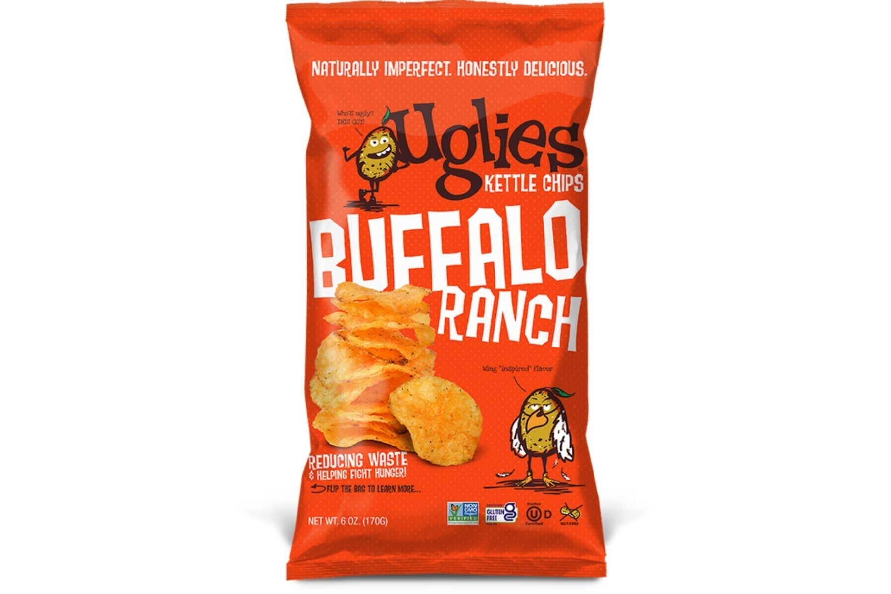 UGLIES - Case of 24 - 2oz Bags: Buffalo Ranch