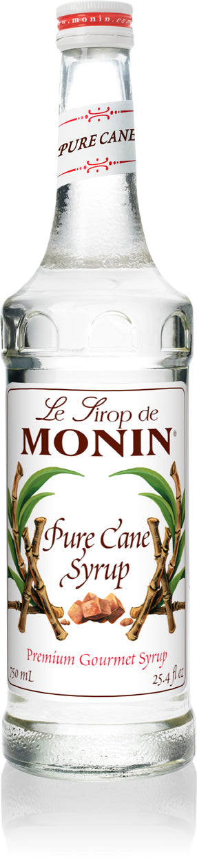 Monin Pure Cane Sugar Sweetener - 750 ml. Glass Bottle