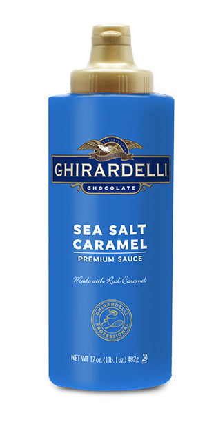 Ghirardelli Sea Salt Caramel Sauce - 17 oz. Squeeze Bottle
