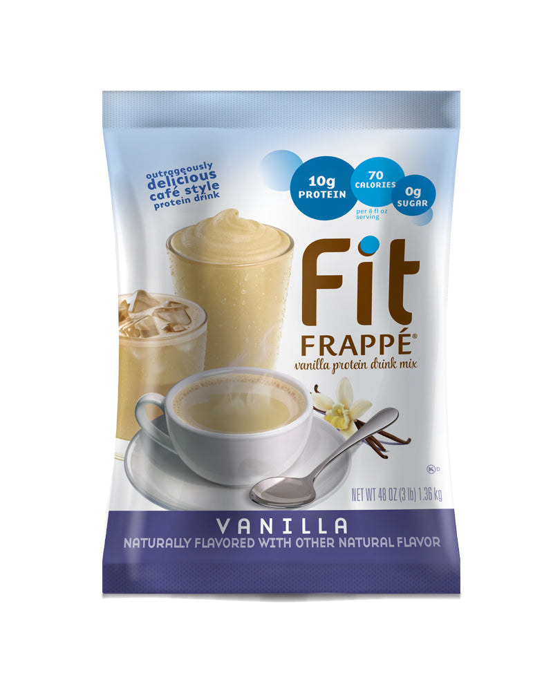 Big Train - Fit Frappe: 3lb. Bag: Vanilla (coffee-free)