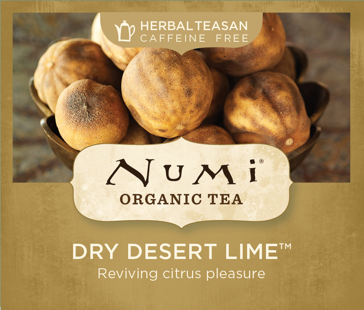 Numi Tea - Box of 100 Single Serve Packets: Dry Desert Lime
