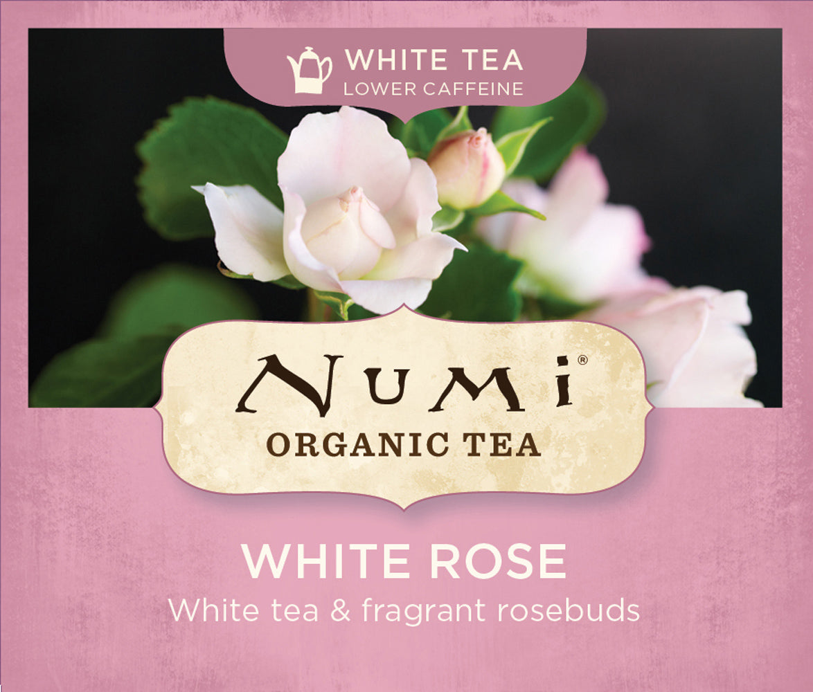 Numi Tea - Box of 100 Single Serve Packets: White Rose