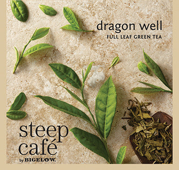 Steep CafÃ© Tea by Bigelow - Individually Wrapped Tea Bag: Green Tea - Dragon Well