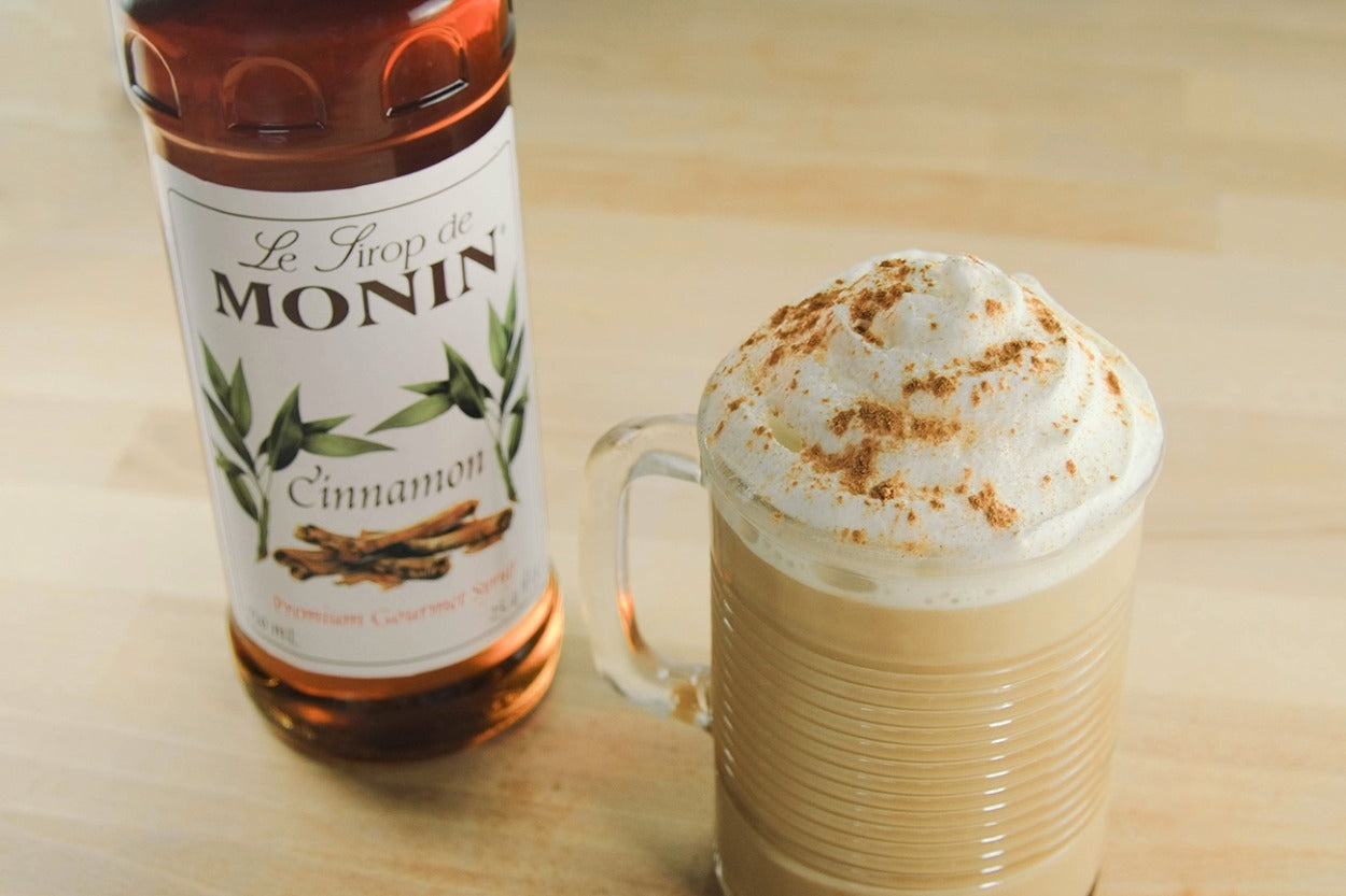 Monin Classic Flavored Syrups - 750 ml. Glass Bottle: Cinnamon-4
