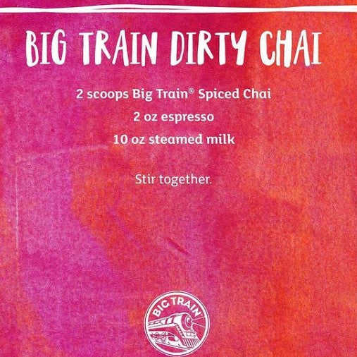 Big Train Chai Tea - 1.9 lb. Can: Spiced
