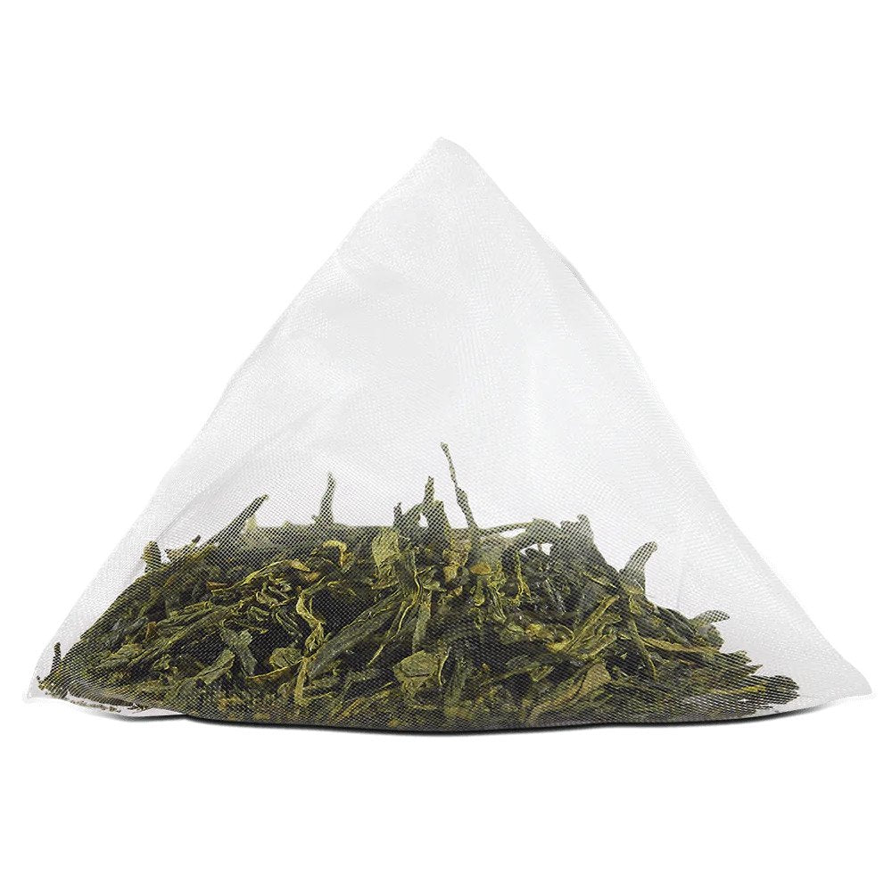 Two Leaves Tea - Box of 100 Tea Sachets: Organic Tamayokucha - Extremely Green