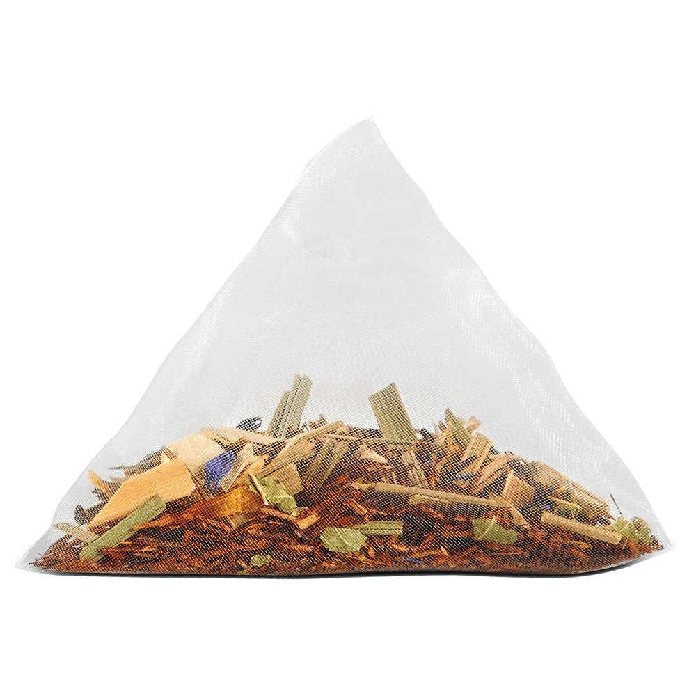 Two Leaves Tea - Box of 100 Tea Sachets: Organic African Sunset - Red Tea-2