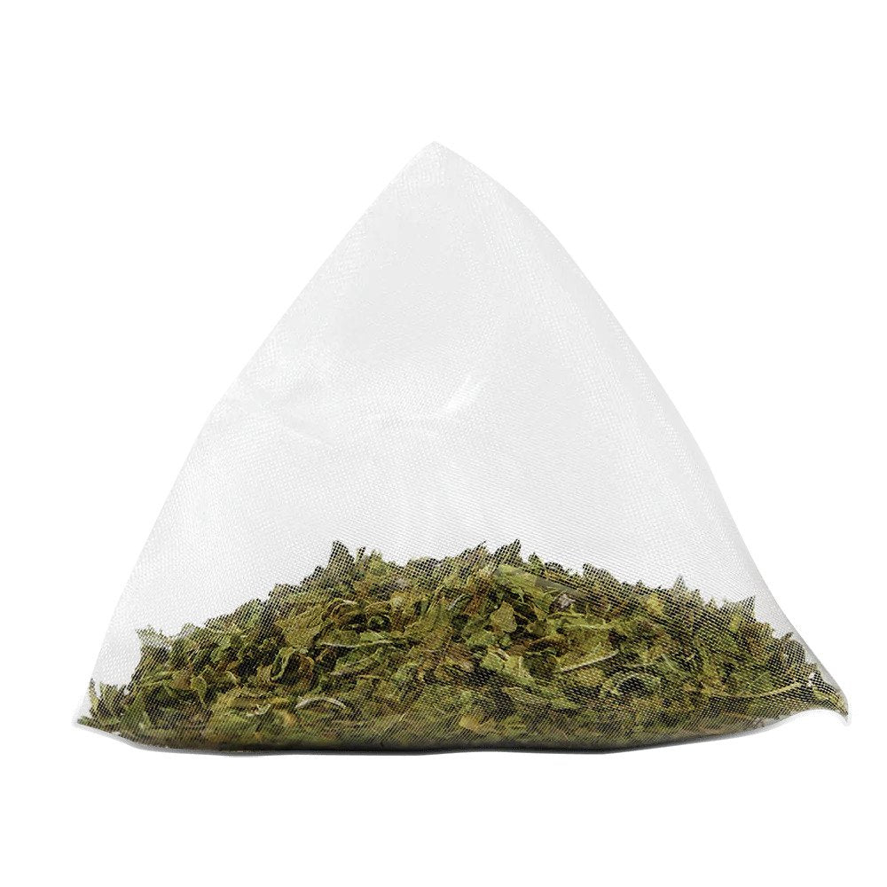 Two Leaves Tea - Box of 100 Tea Sachets: Organic Peppermint