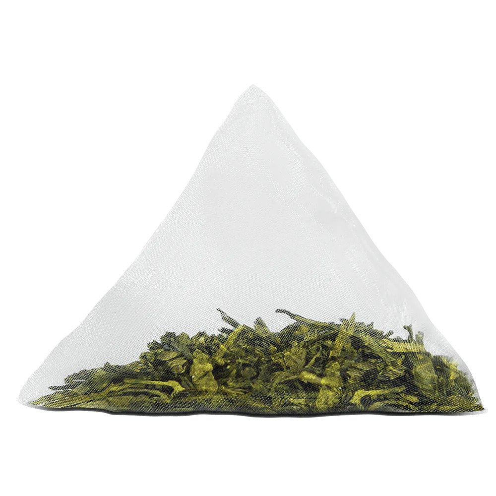 Two Leaves Tea - Box of 100 Tea Sachets: Organic Tropical Goji Green Tea