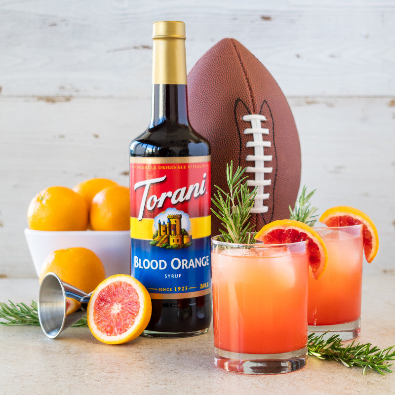Torani Classic Flavored Syrups - 750 ml Glass Bottle: Blood Orange