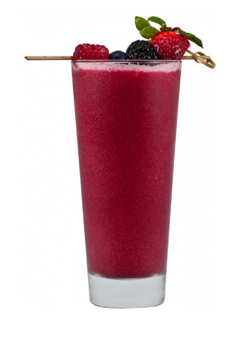 Monin Pour-Over Fruit Smoothies (Tropical): 46oz Carton: Wildberry