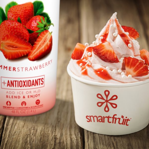 SmartFruit - 100% Real Fruit Puree: 48 fl. oz. Bottle: Summer Strawberry