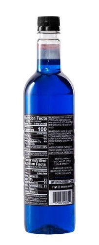 Davinci Classic Flavored Syrups - 750 ml. Plastic Bottle: Blue Raspberry