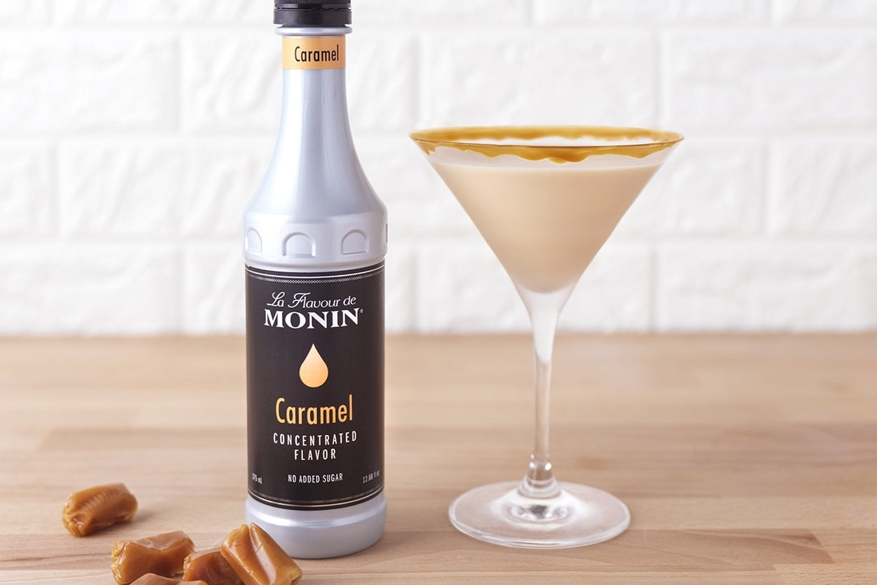 Monin Concentrated Flavor - 375 mL Plasic Bottle: Caramel