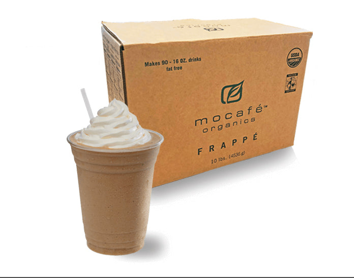 MoCafe - Organic Frappe - 10lb Box : No Coffee Dominican Mocha