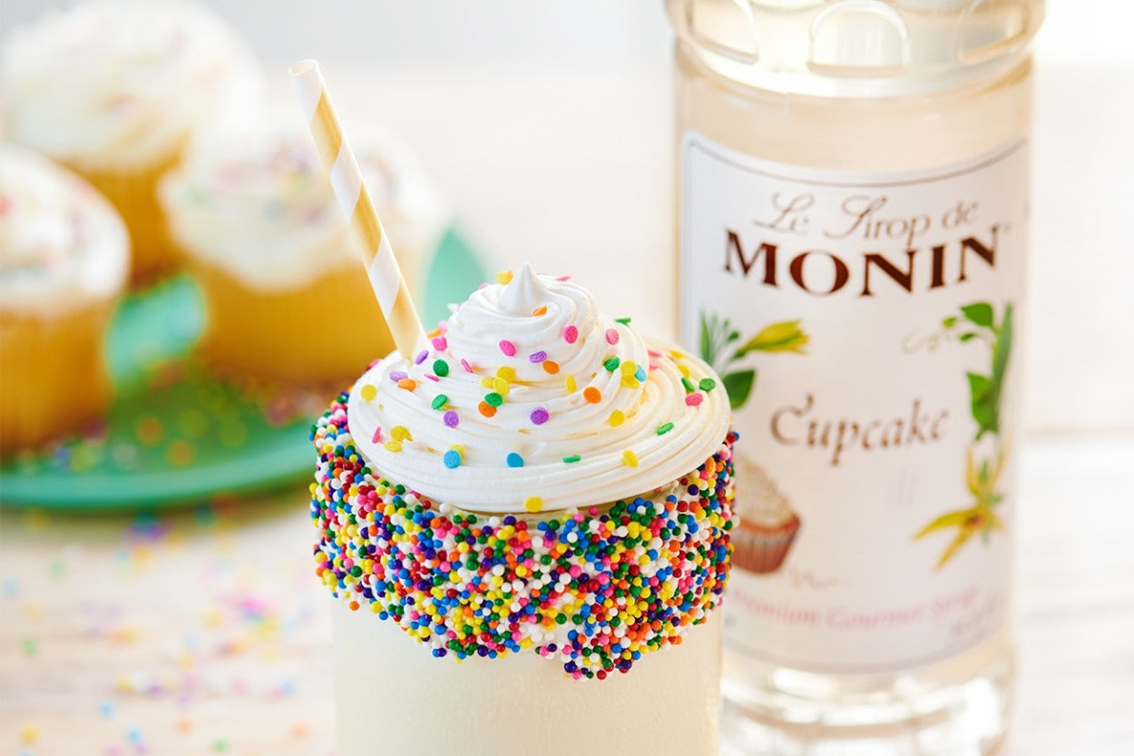 Monin Classic Syrup - 1L Plastic Bottle: Cupcake