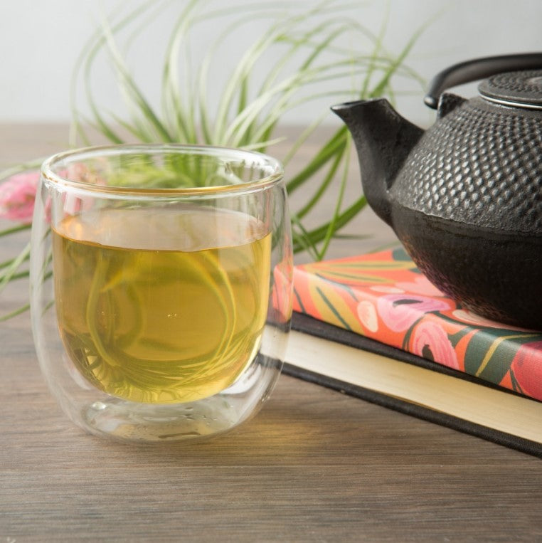 Two Leaves Tea - Box of 15 Tea Sachets: Organic Matcha Mint Green Tea-5