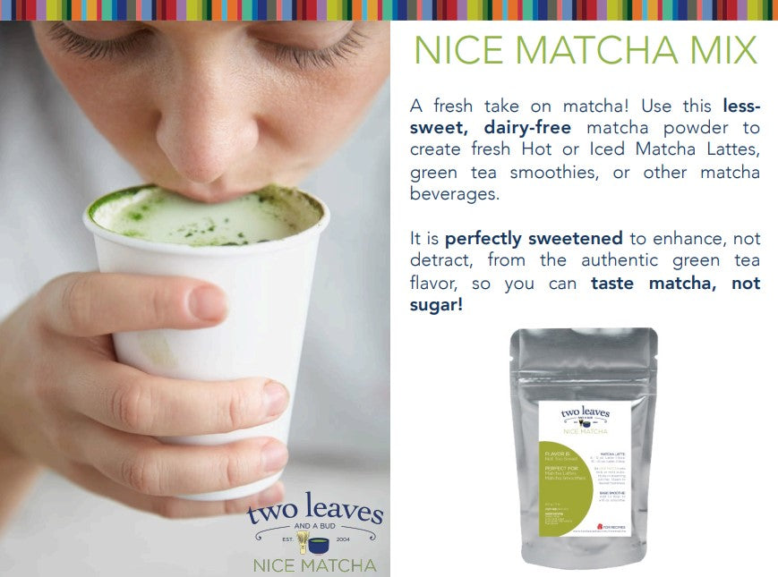 Two Leaves Tea: Everyday Matcha (unsweetened) - 500g Bulk Bag