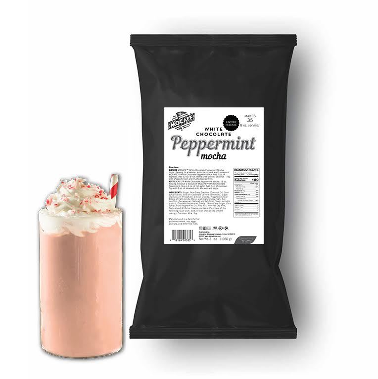 MoCafe - White Chocolate Peppermint Mocha - 3lb. Bulk Bag